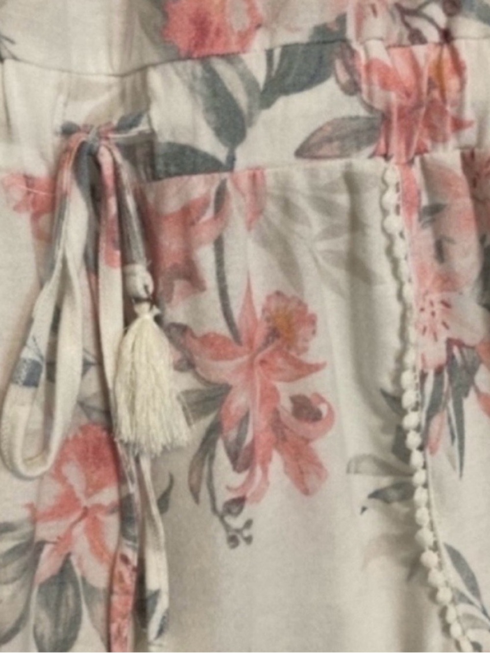 Altar’d State Floral Racerback Romper - Picture 2 of 3